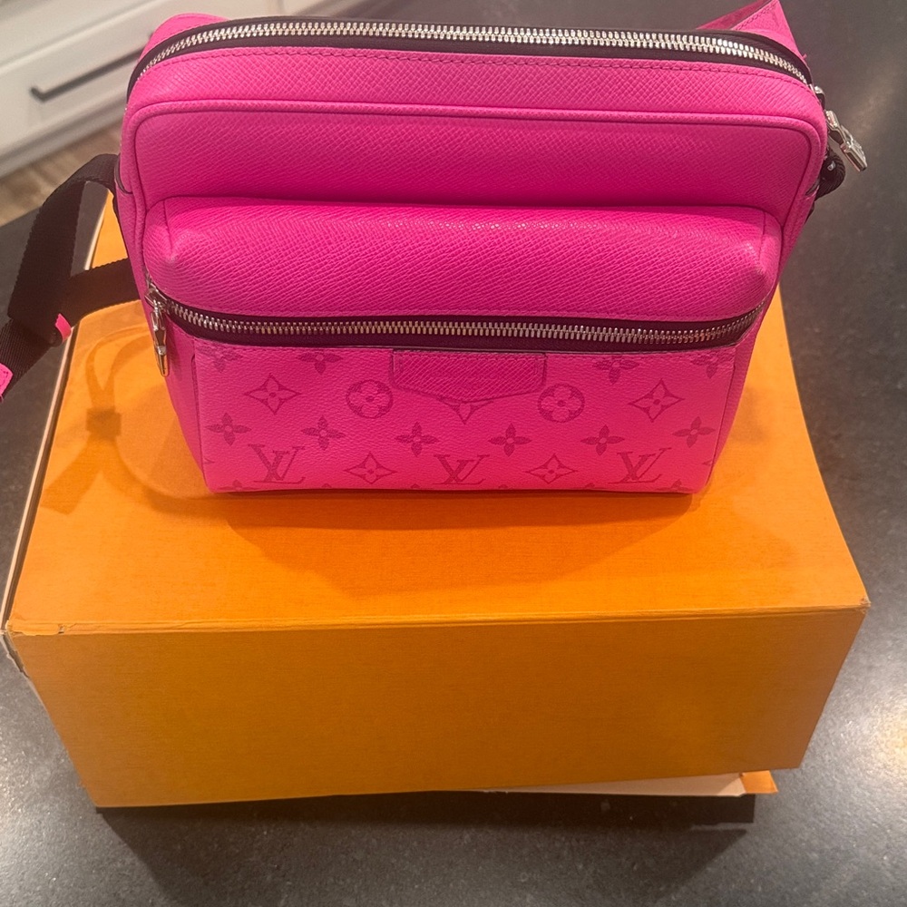 Louis Vuitton Vibrant Pink Crossbody Bag